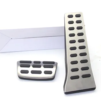 

Car Stainless Steel Pedal Pad Cover for Sorento KX5 K5 Sportage QL Sonata Tucson Santa Fe 2016+ MT AT 2017 2018