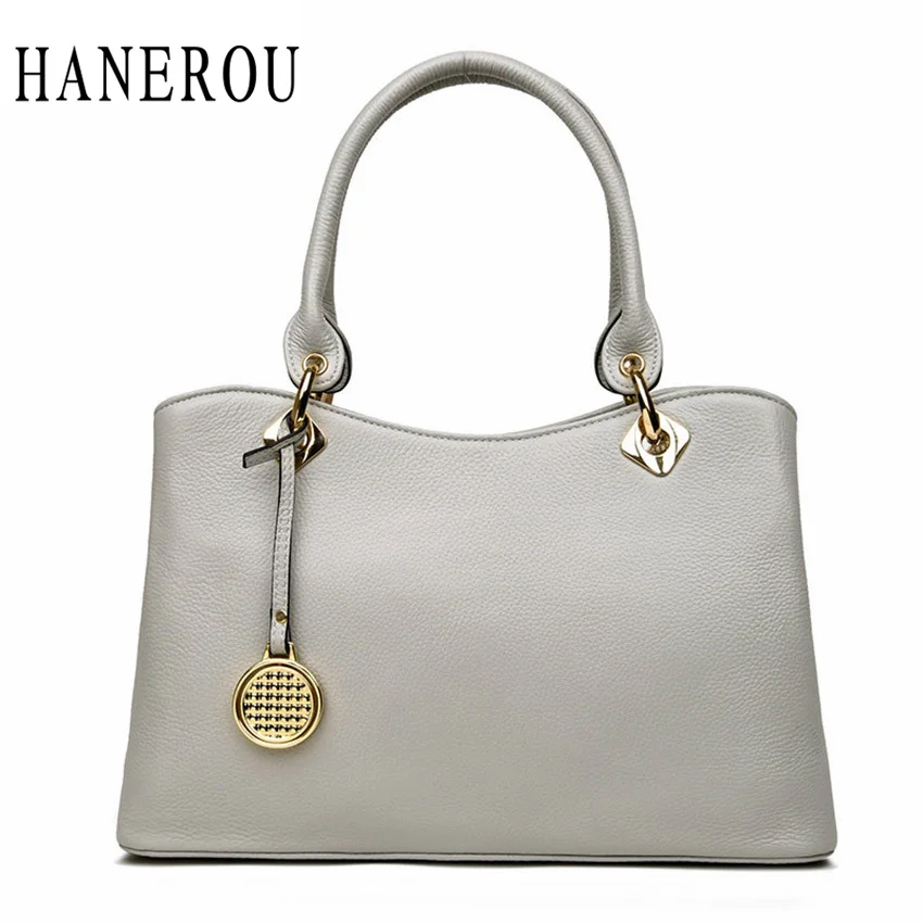 2017 Fashion Genuine font b Leather b font Bags font b Handbags b font Women Famous