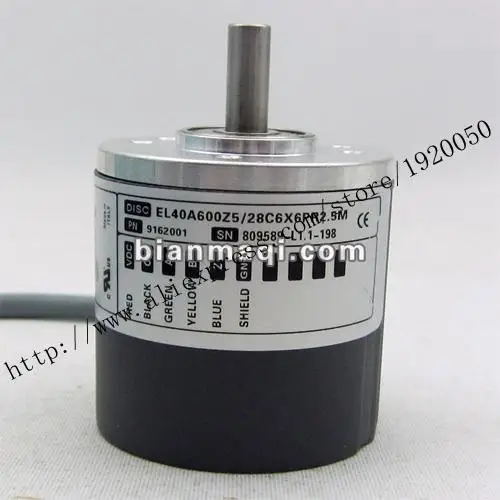 

ELTRA meaning Seoul record EL40A600Z5 / 28C6X6PR2.5M rotary encoder / 600 line / shaft diameter 6mm