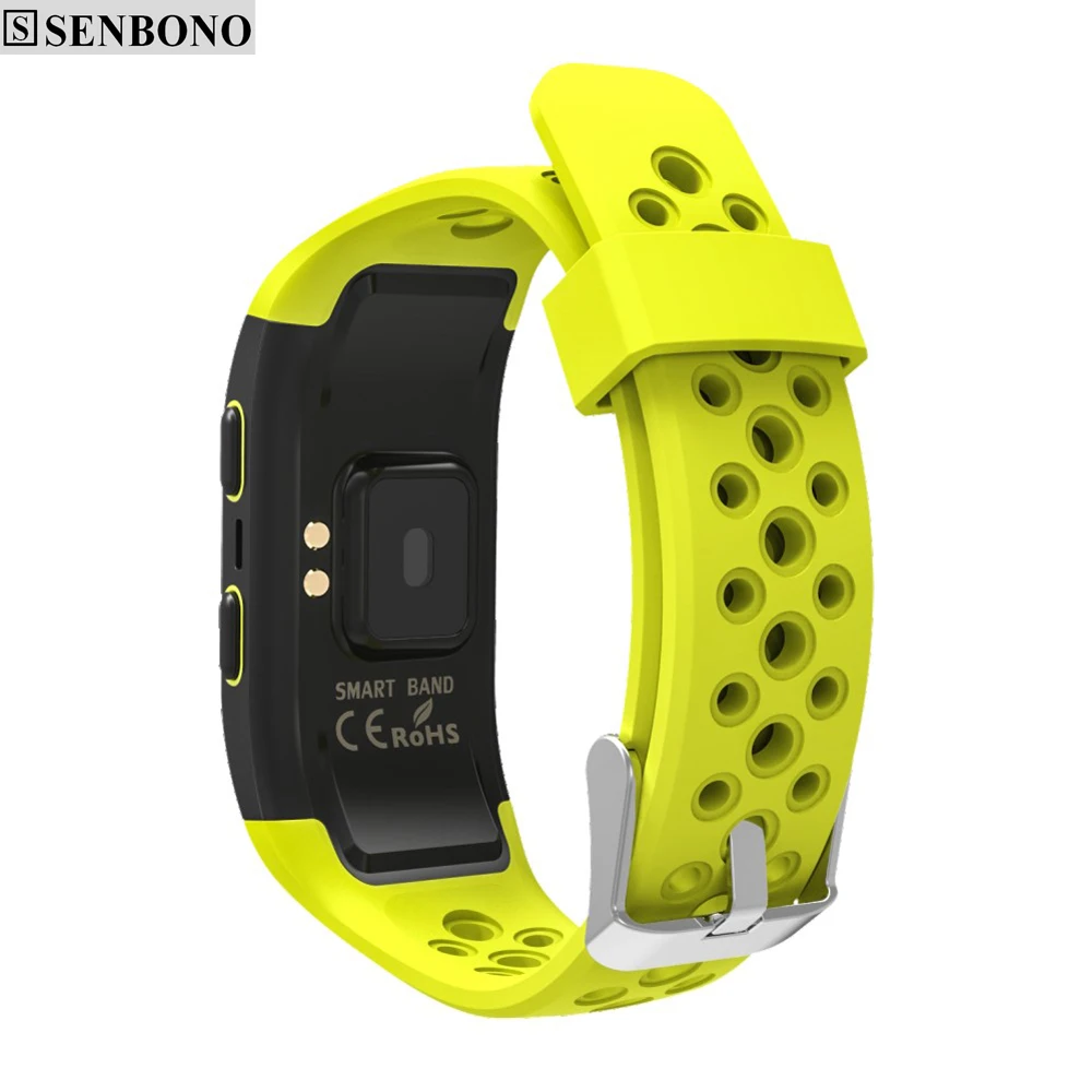 SENBONO S908 Bluetooth GPS трекер Браслет IP68 водонепроницаемый смарт браслет монитор