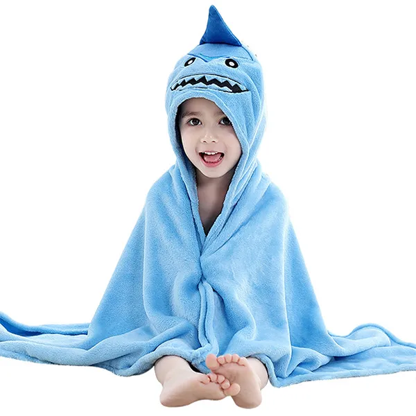 MICHLEY Children Towel  Baby Girl 100% Cotton Bath Robe Boy Spring. 