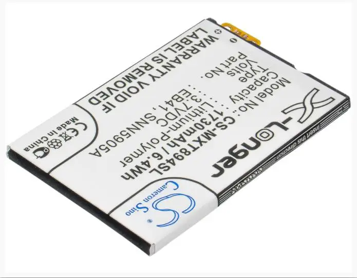 Cameron sino 1730 мАч аккумулятор для Motorola Droid 4 P893 P894 Фотон Q LTE XT894 XT897 EB41 SNN5905 SNN5905A SNN5905B
