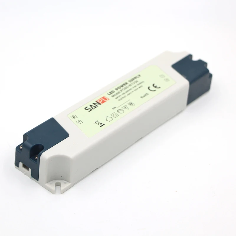 Светодиодный Мощность адаптер питания AC/DC 12V 24V 15 Вт 35 60W драйвер Трансформатор