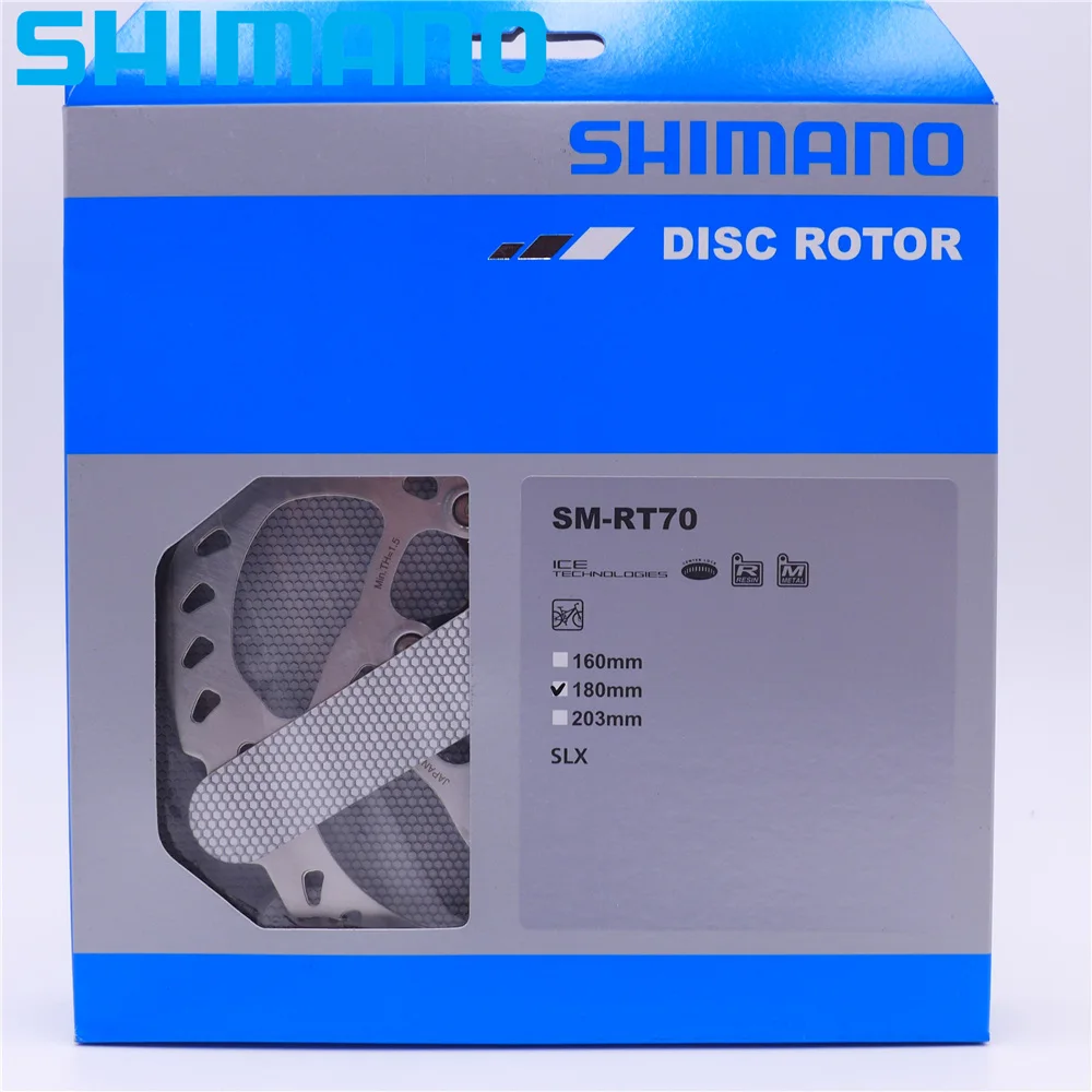 SHIMANO SLX 105 Series SM RT70 дисковый тормозной Центральный замок ротора Ice Tech 140 мм 160 180 203