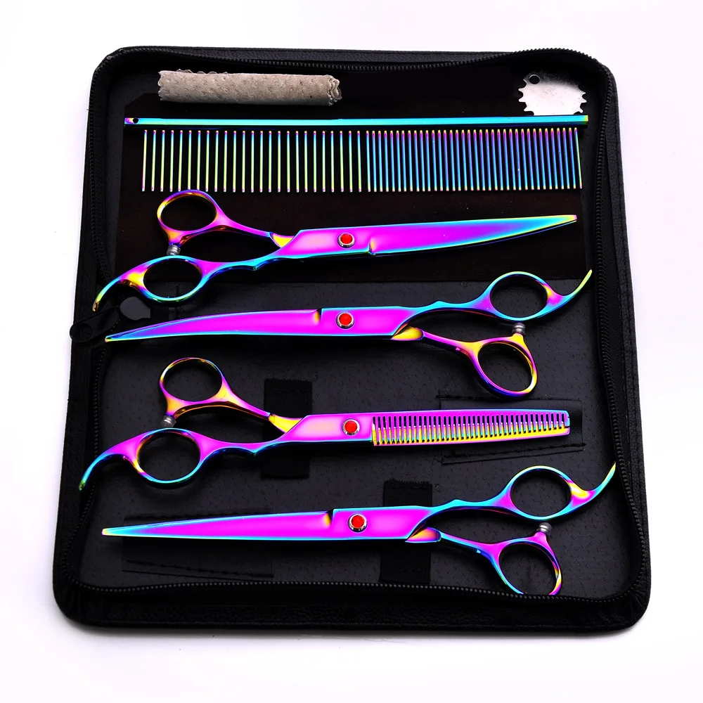 Aliexpress.com : Buy 7 inch Pet Hair Cut Colorful Scissors ...