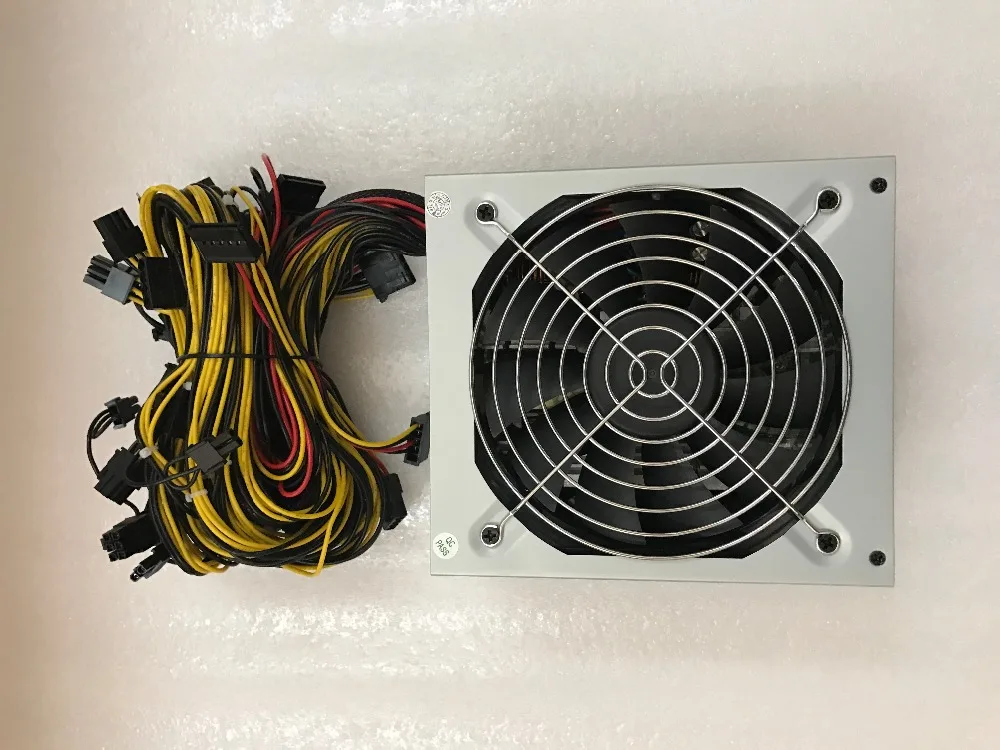 KUANGCHENG ETH miners PSU 1800W 125A output THE PSU for P104 P106 RX550 560 RX 570 GTX1050I GTX1060 GTX1080I 6 GPU CARDS