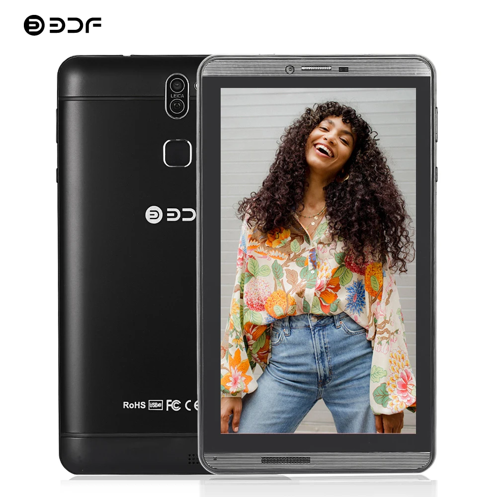 

BDF 7 Inch Small Computer Tablet Pc 1GB+16GB Dual SIM 3G Tablet Phone Android 6.0 Bluetooth WiFi 1024*600 Quad Core Pc Tablet 7