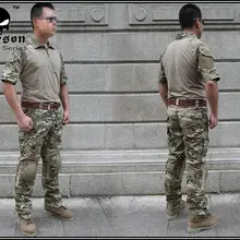 Военная форма для мужчин в армейском стиле США, индивидуальная боевая рубашка и штаны, набор Мультикам(Размер опционально), тактическая форма M, L, XL