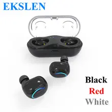 Ekslen HQB-Q18 TWS Bluetooth наушники вкладыши с зарядной базой зарядное устройство коробка Беспроводная гарнитура аппаратные средства для мобильного телефона