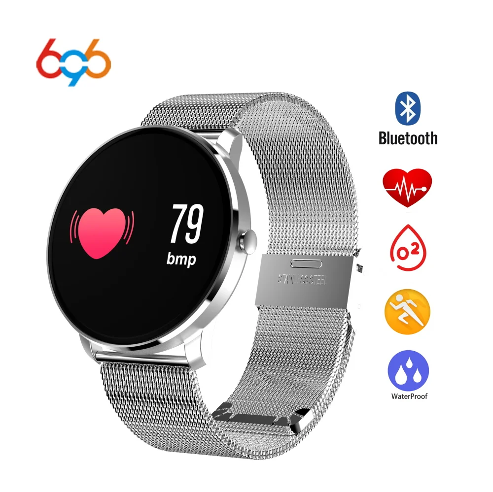 

696 CF007H Waterproof smart watch men fitness smart bracelet SPORTS wrist WATCH clever clock connected touch watch with camera