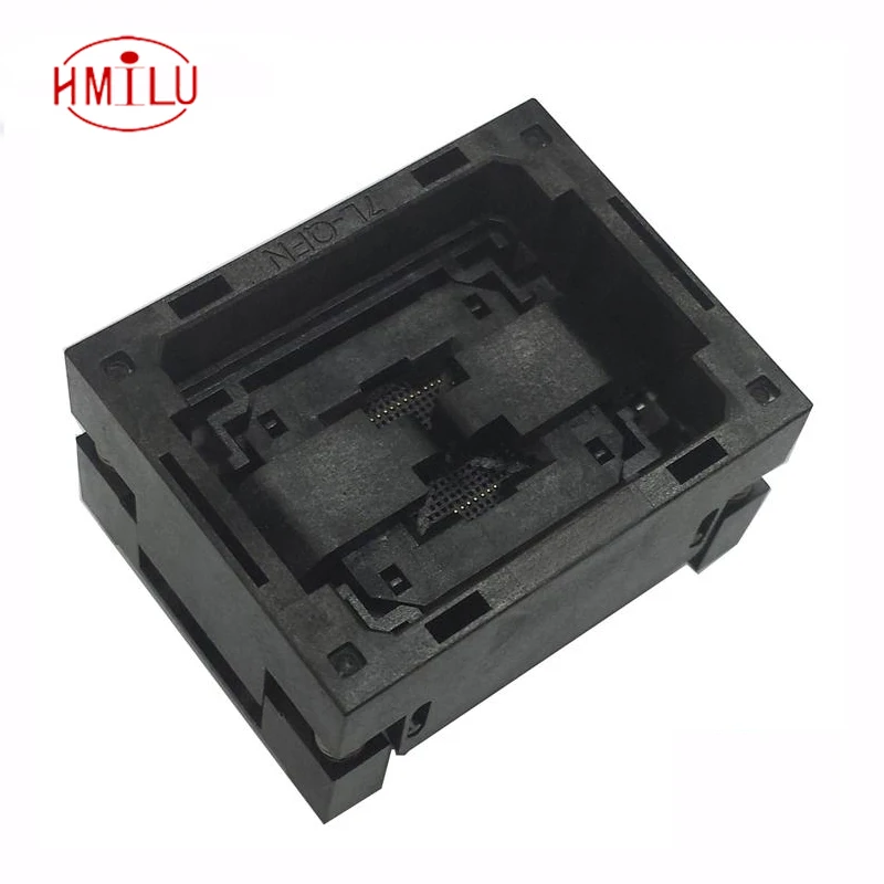 

QFN56 MLF56 WLCSP56 Burn in Socket Adapter Pin Pitch 0.4mm IC Body Size 7x7mm NP506-056-027-C-G Open Top Test Socket