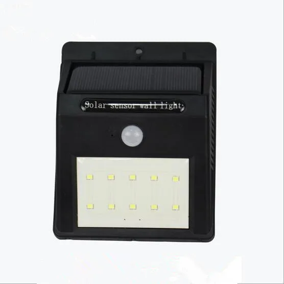 Ruiky motion датчик водонепроницаемый 10 led солнечный свет открытый сад лампаду