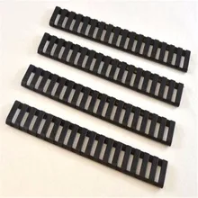 Термостойкие 18 Слот 7 дюймов направляющей накладки на лестницу(набор из 4 шт.)-черный безопасности и выживания Z0613