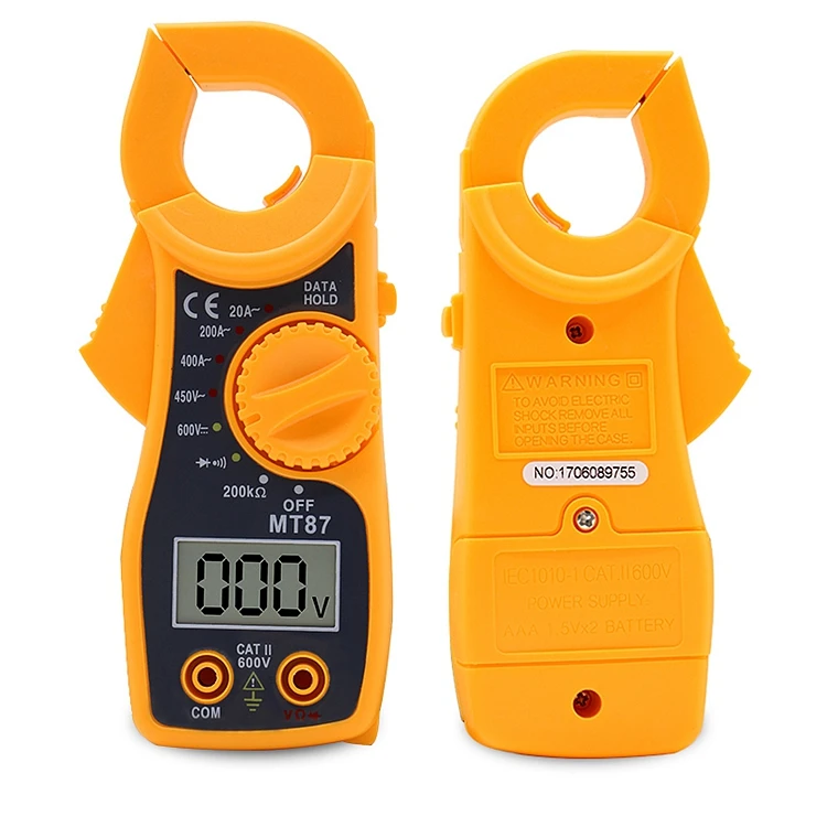 Мини Тип Цифровой клещи DT-MT87ammeter мультиметр