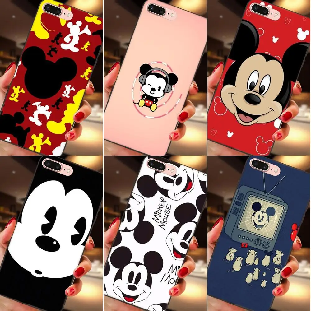 

For Huawei Honor 5A 6A 6C 7A 7C 7X 8A 8C 8X 9 10 P8 P9 P10 P20 P30 Mini Lite Plus Soft Covers Case Cute Cartoon Mickey Mouses