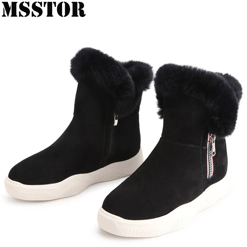 

MSSTOR 2018 Winter Running Shoes For Women Athletic Walking Keep Warm Sport Shoes Woman Brand Casual Fashion Ladies Sneakers