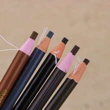 10 шт./лот натуральный канат легко носить карандаш для бровей оптом