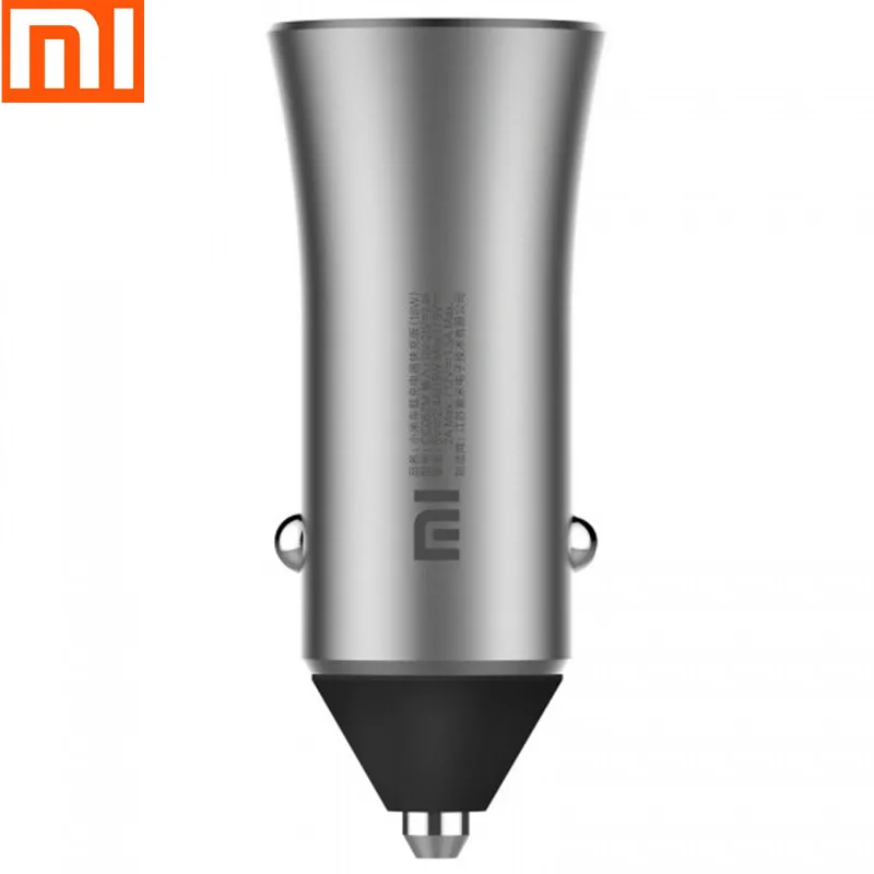 الأصلي Xiaomi شاحن سيارة المعدني المزدوج منافذ Usb 3.6A ماكس شحن العالمي سيارة شاحن هواتف xiaomi سامسونج فون الخ
