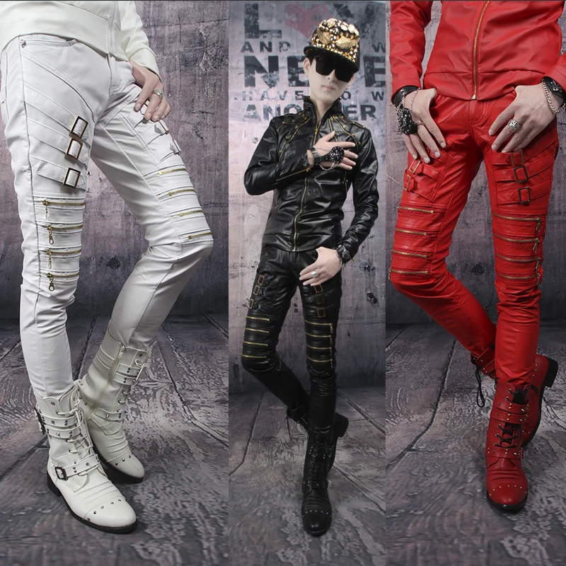 Popular Mens White Leather PantsBuy Cheap Mens White Leather Pants