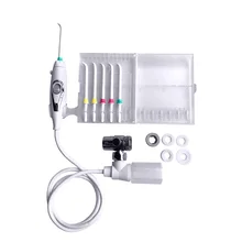 Кран ирригатор для полости рта комплект бесшумный стоматологический Спа Вода Флоссер орошение чистка зубов Уход за полостью рта уход за зубами 6 шт. насадки