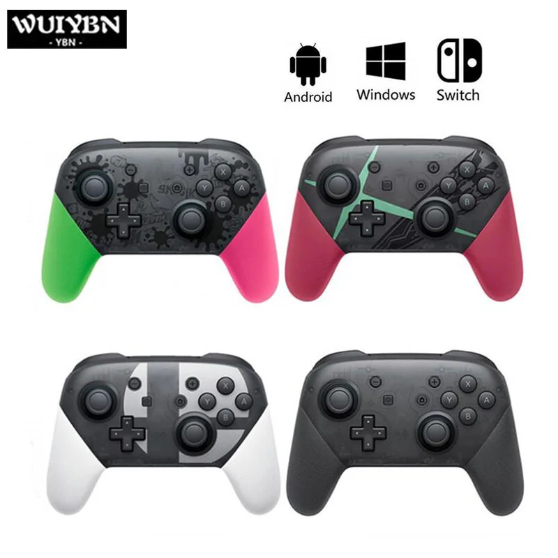 WUIYBN Wireless Bluetooth Controller Remote For Nintend Switch Pro Console Gamepad Joystick WUIYBN Wireless Bluetooth Controller Remote For Nintend Switch Pro Console Gamepad Joystick