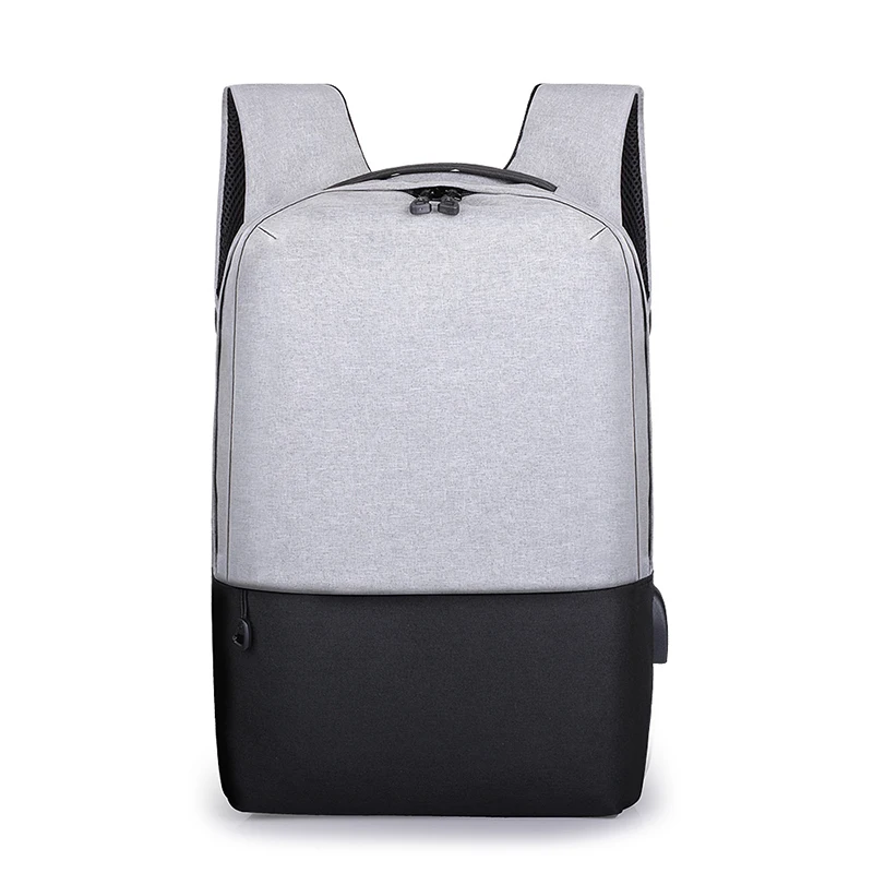 

fashion male backpack, simple shoulder bag business casual bag 2018, Oxford fabric USB interface Backpack
