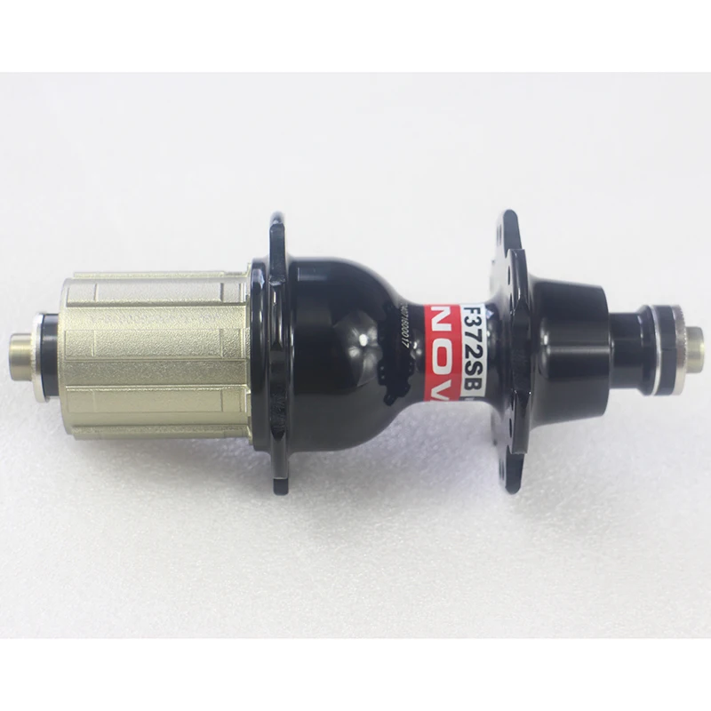 Novatec F372SB 24 Отверстия для шоссейного велосипеда Задняя Ступица 24H O.L.D. 130 мм черные