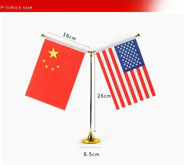 Table Flag With Stand Y Style 14 21cm High Quality Can Be Your