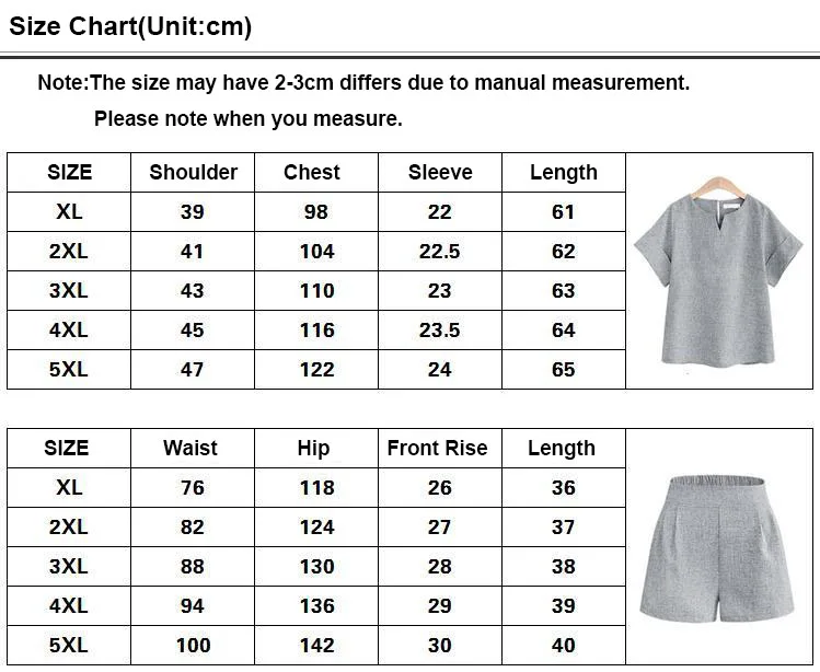 Женский летний Повседневный хлопковый льняной топ с v-образным вырезом и коротким рукавом+ шорты комплект из двух предметов женский офисный костюм WS50
