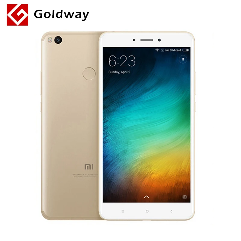 

Original Xiaomi Mi Max 2 4GB RAM 128GB Mobile Phone Snapdragon 625 Octa Core 6.44" Big Screen 5300mAh Battery Fingerprint ID