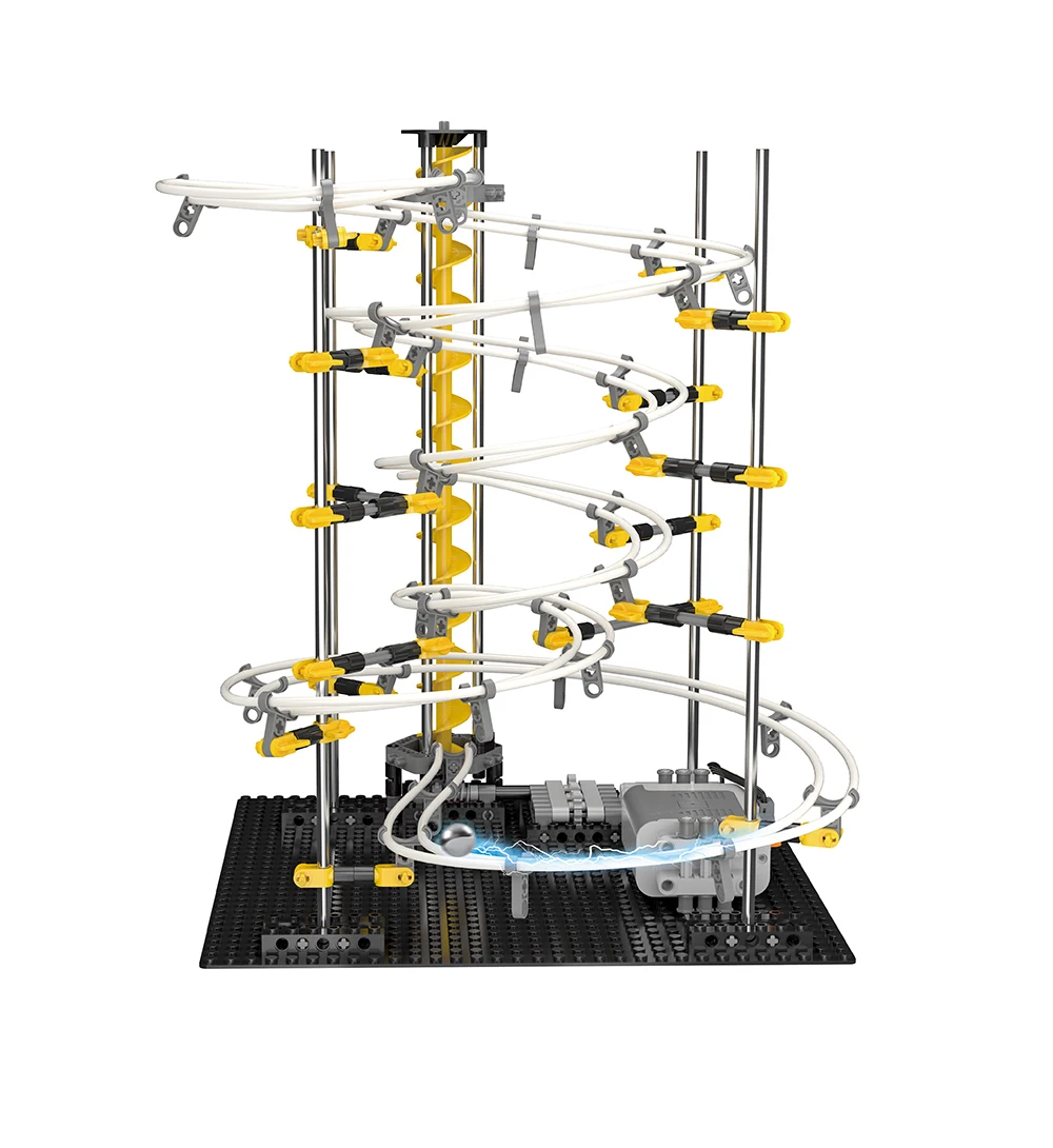 Najtaniej Nowy zestaw do budowania modelu zabawne części Space Rail kolejka górka zabawki SpaceRail Level 1 2 3 4 DIY Spacewarp Erector Set 5500mm Sport