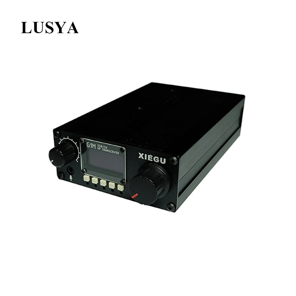 

Lusya XIEGU G1M 5W 0.5-30mHz multi-band QRP HF Transceiver shortwave Portable radio SSB CW mode T0613