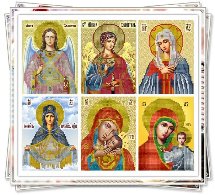 

5D DIY Diamond Painting Cross Stitch Religion Icon of Leader Diamond Mosaic true religious men diamond embroidery rhinestones