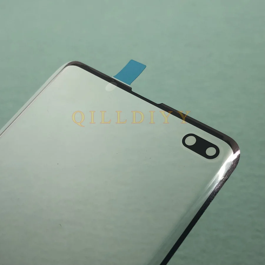 Оригинальный Внешний стеклянный объектив для Samsung Galaxy S10 Plus + G975 SM G975F/DS ЖК дисплей