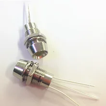 Быстрая 10 шт./лот отверстия 8 мм LED 2v3v6v12v24v индикатор красный зеленый двойной Цвет световой сигнал два Цвет светодиоды