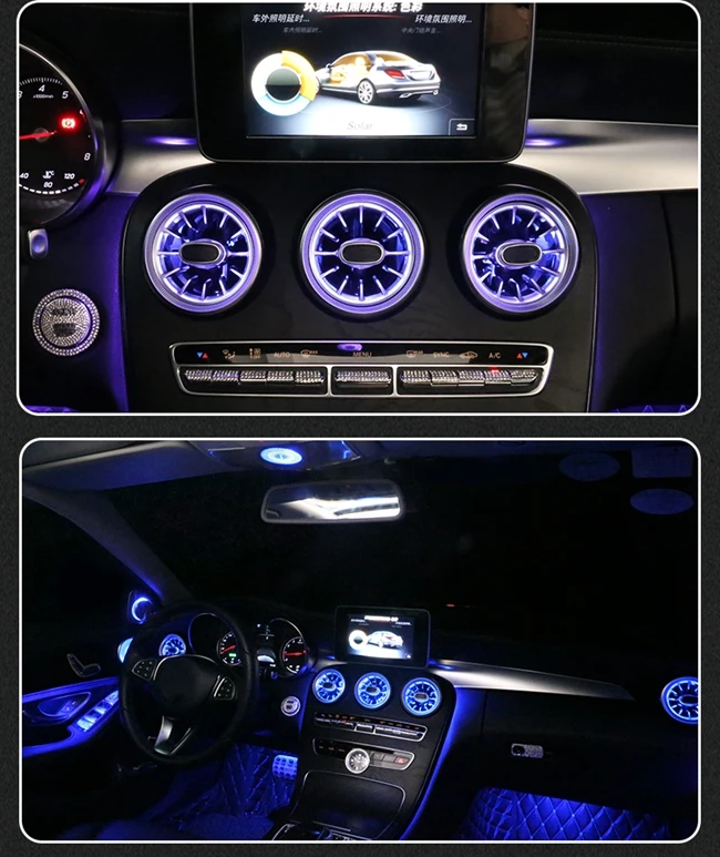 w205 GLC X253 Air vents02