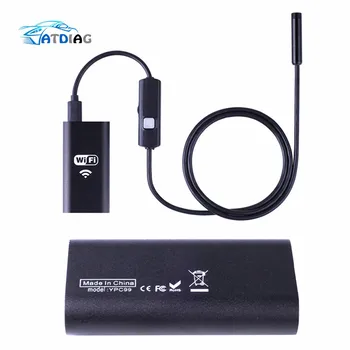 

2M 8mm Lens Wifi Android Iphone Endoscope Camera Waterproof Snake Tube Pipe Borescope 2.0M Iphone Camera Endoscope