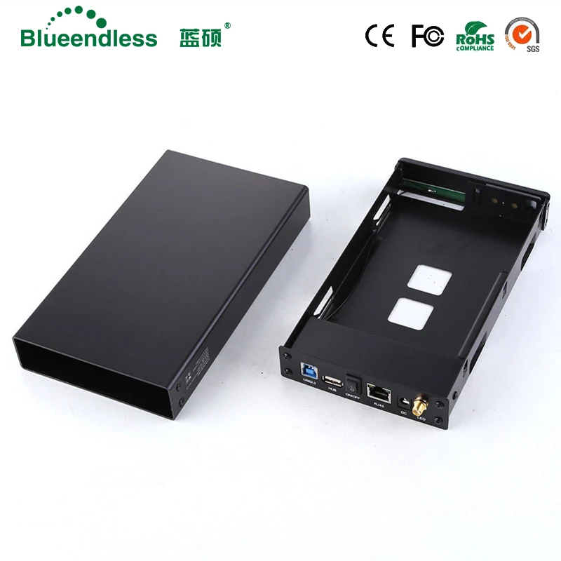SATA USB 3 0 hdd3.5 Wifi удлинитель/HDD Bay HDD корпус интерфейс алюминиевый Nas RJ45 маршрутизатор