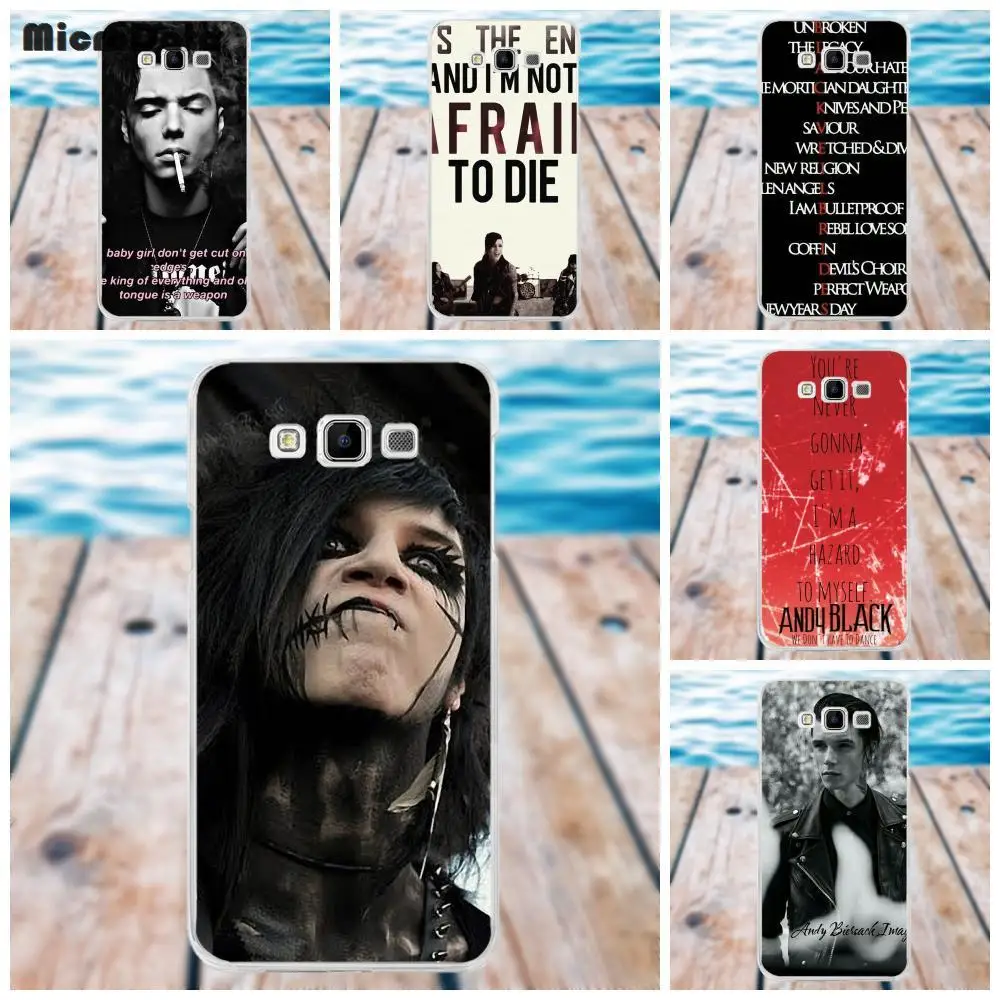 

MicroData Band Black Veil Brides For Samsung Galaxy A3 A5 A7 J1 J2 J3 J5 J7 2015 2016 2017 Soft Cases Covers