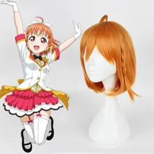 Аниме Love Live! Солнечном свете! Косплей парики Chika Takami косплей парик термостойкие искусственные волосы для париков Хэллоуин Карнавал Вечерние