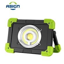 Портативный COB прожектор USB Перезаряжаемый светодиодный рабочий свет супер яркий портативный фонарик водонепроницаемый для кемпинга освещение на охоте