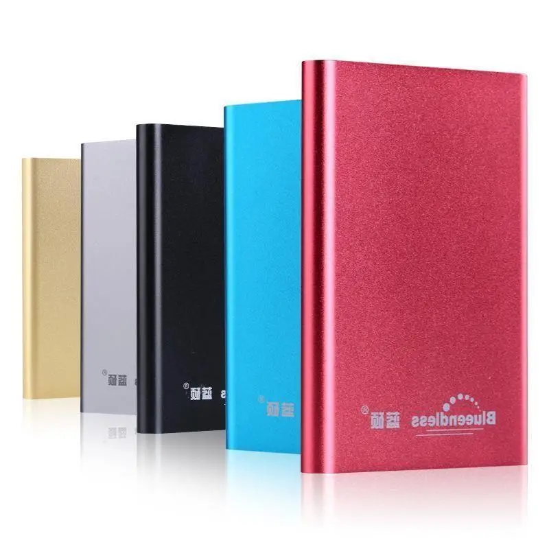 Blueendless disco duro externo portátil de 250GB disco duro USB3.0 HDD de 25