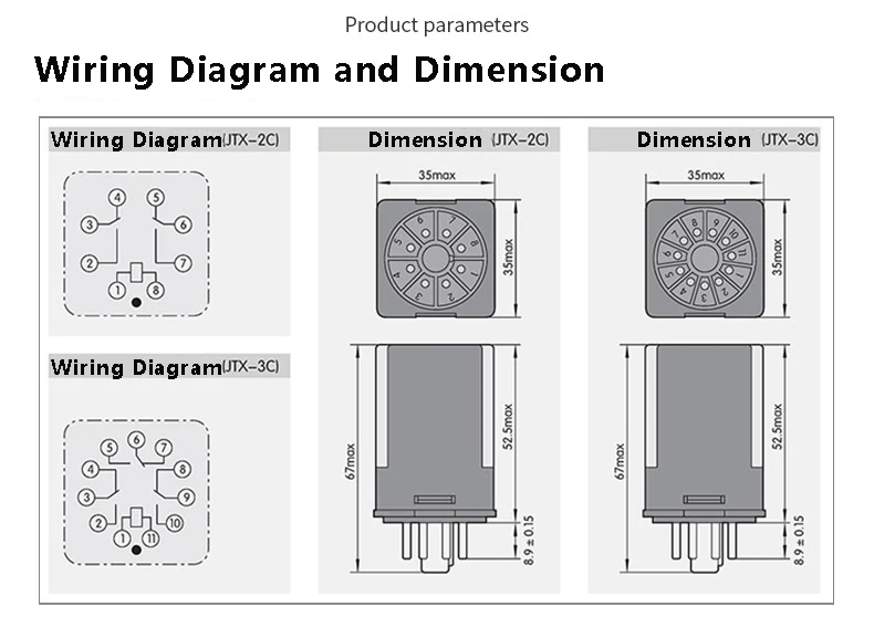 JTX dimension