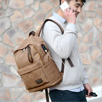

Fashion Large Capacity 16Inch Laptop Bag Man Backpack Bag Black Backpack For Men School Bags Mochila Masculina