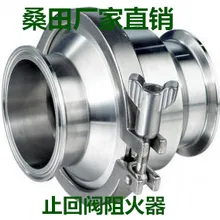 1 1/2 ''38 мм ss304, обратный клапан из нержавеющей стали, запорный обратный клапан, санитарно-технический оборотный клапан, обратный клапан из нержавеющей стали