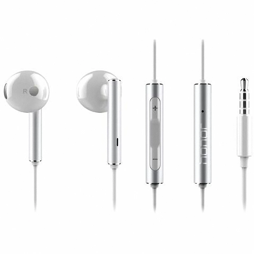original Huawei Honor Earphone AM116 with Mic Remote Volume controller In ear huawei AM116 earbud for Huawei Mobile Phone