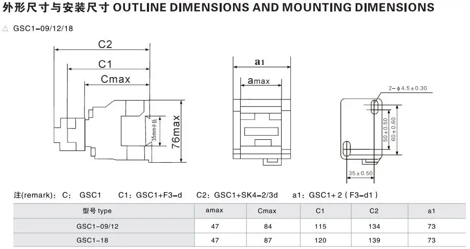 Tianshui 213 контактор переменного тока GSC1-150, 150А, 110 В/220 В/380 В