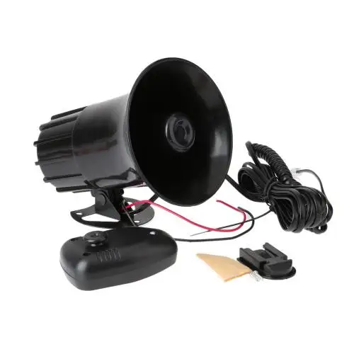 imágenes para 7 Sonidos de Tono Cuerno Motocicleta Del Carro Del Coche 12 V 50 W 150DB Altavoces Electrónicos Fuerte Sirena de Alarma Del Altavoz Negro imágenes para 7 Sonidos de Tono Cuerno Motocicleta Del Carro Del Coche 12 V 50 W 150DB Altavoces Electrónicos Fuerte Sirena de Alarma Del Altavoz Negro