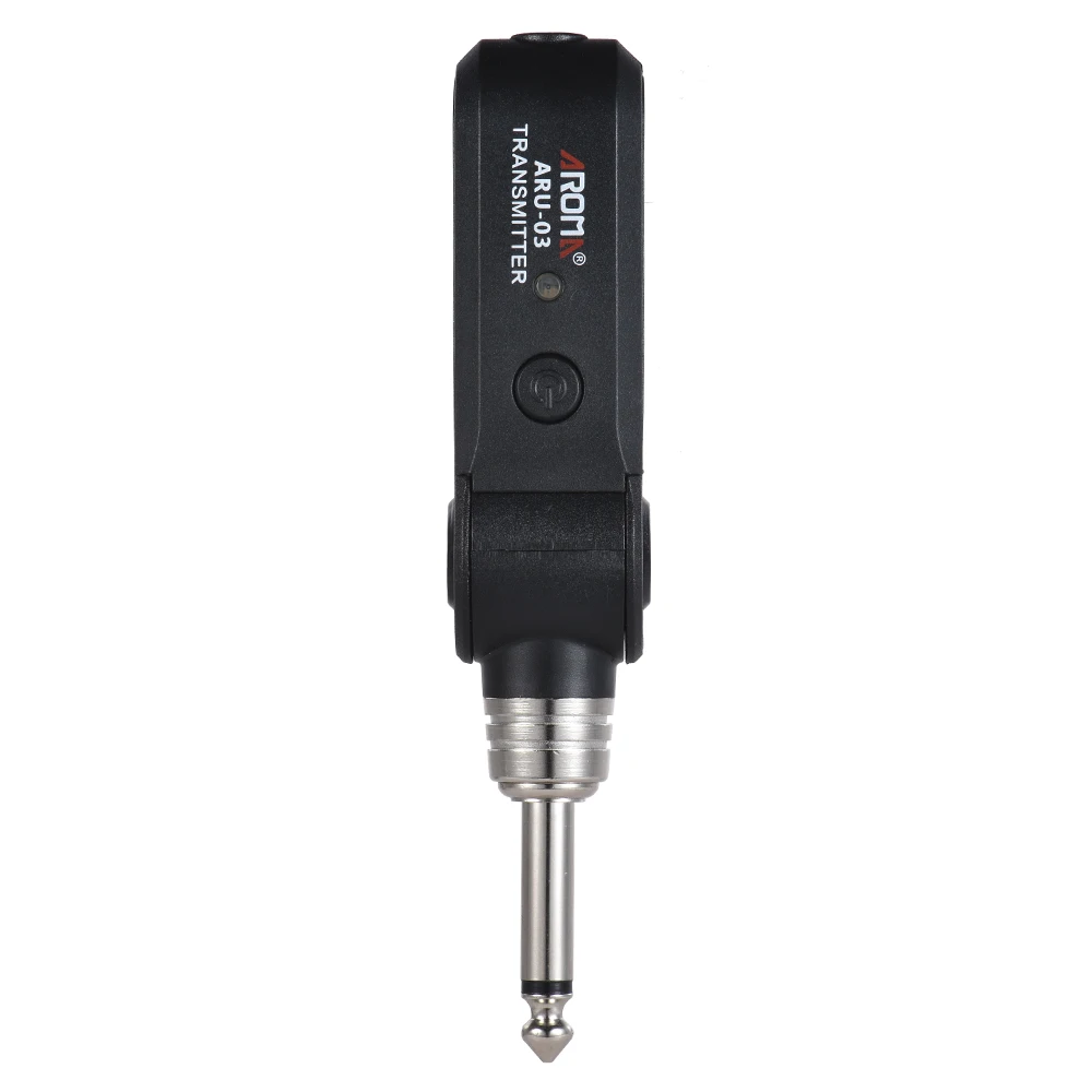 

AROMA Guitar Wireless System with Transmitter and Receiver Built-in Battery