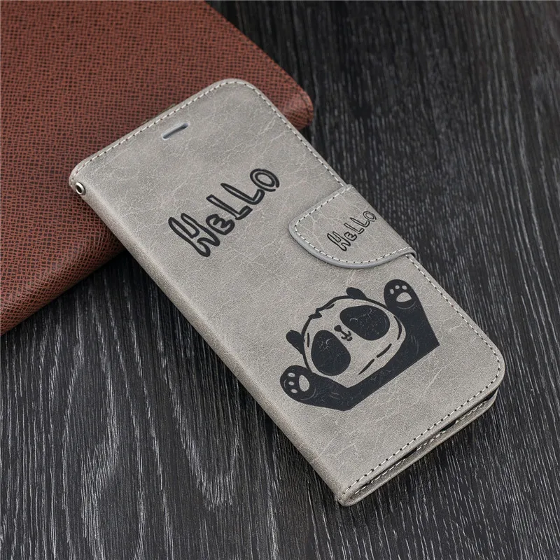 Чехол Coque на Honor 7C 7A Pro Чехлы для huawei откидная крышка кожанный мягкий силиконовый